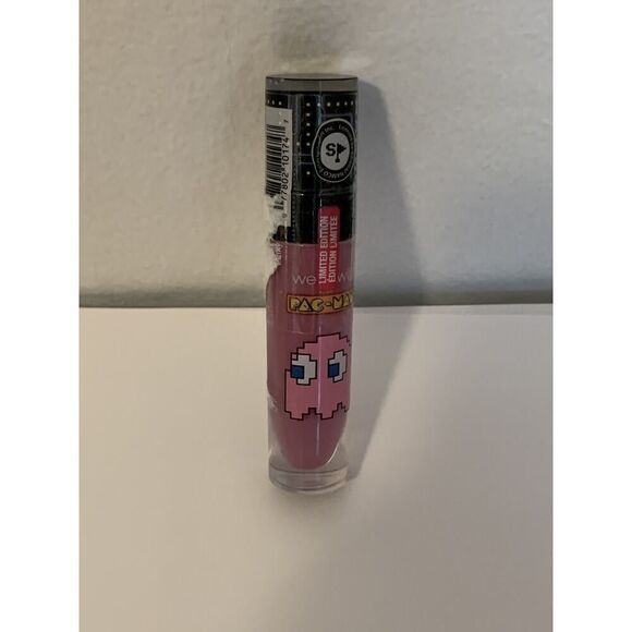 Wet N Wild Lip Gloss Pac Man *Pinky* Limited Edition Full Size .2 Oz NEW NIB - Picture 4 of 4